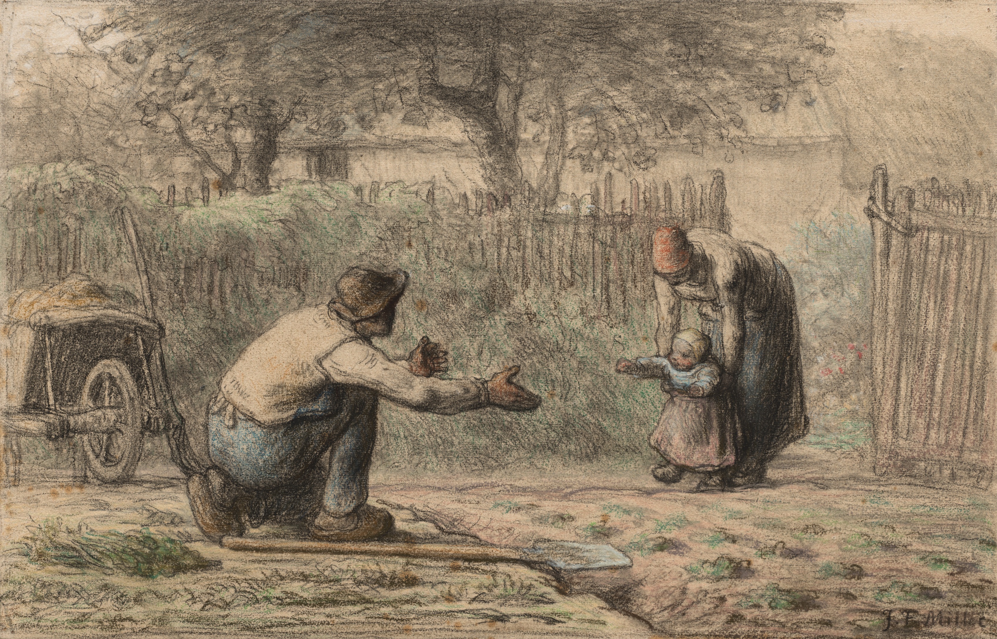 Jean-François Millet · First Steps