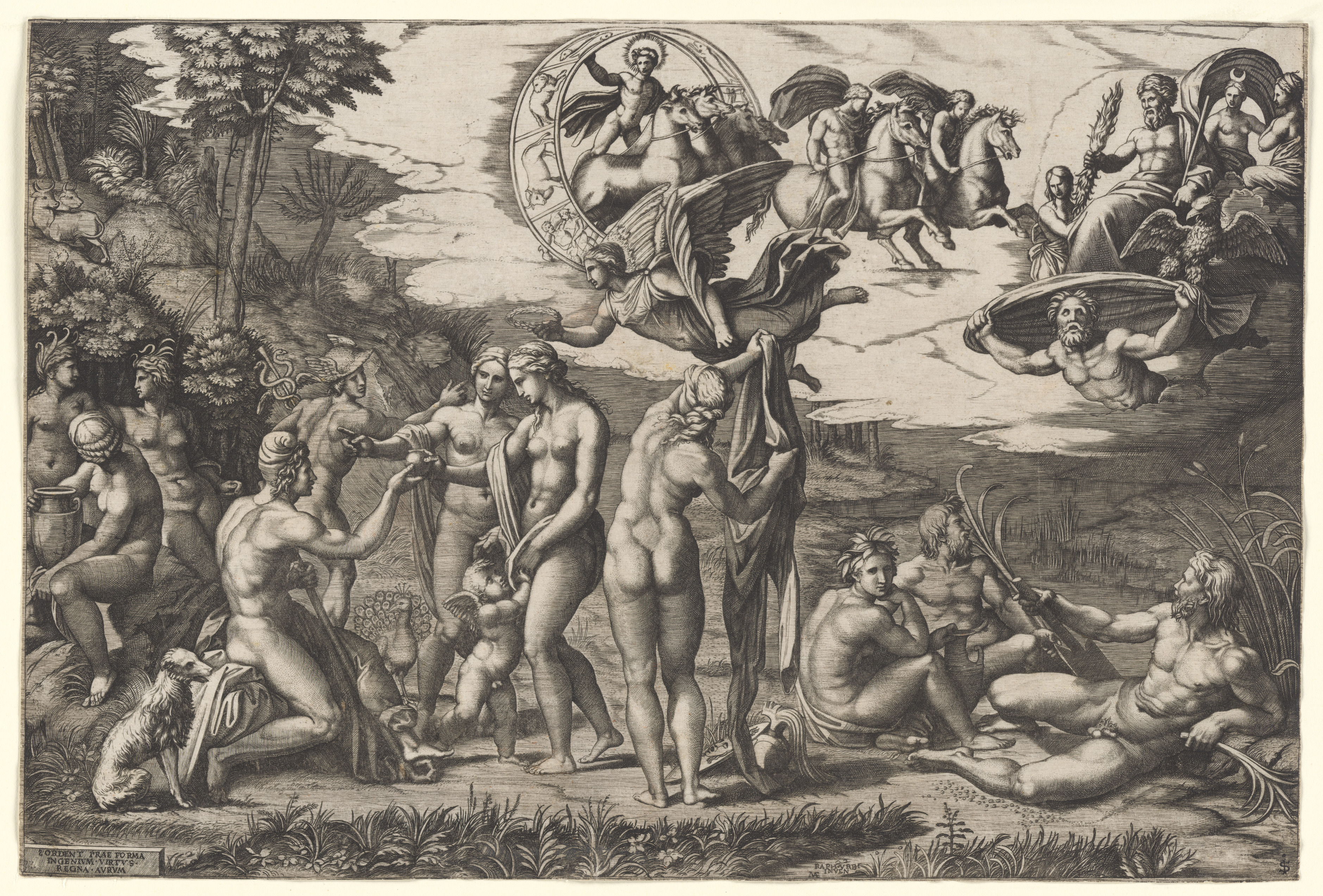 Engraving after Raphael
